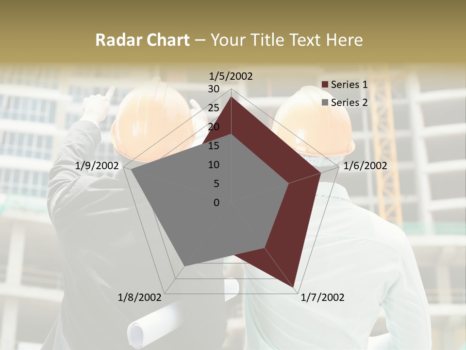 Colleague Businessman Rear PowerPoint Template
