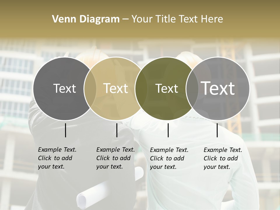 Colleague Businessman Rear PowerPoint Template