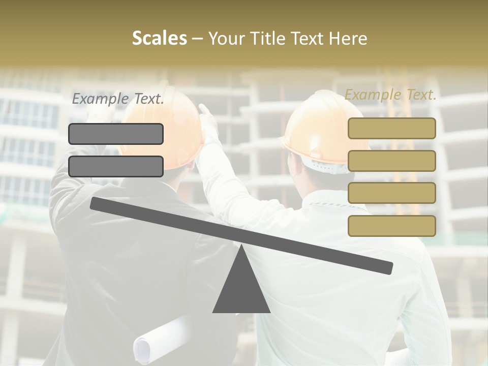 Colleague Businessman Rear PowerPoint Template