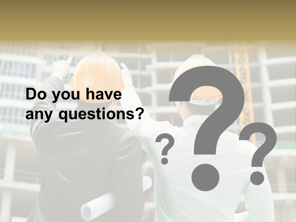 Colleague Businessman Rear PowerPoint Template