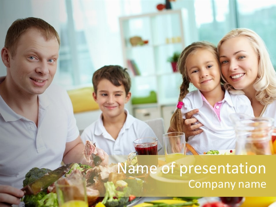 Year Wife Christmas PowerPoint Template