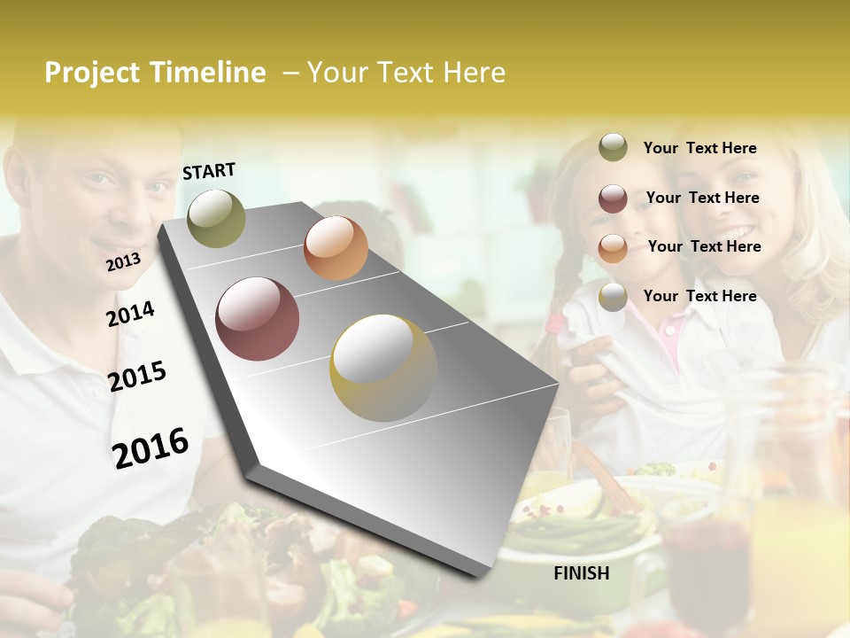 Year Wife Christmas PowerPoint Template