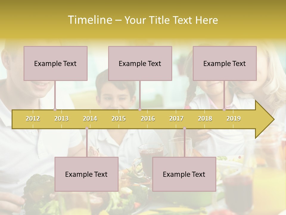 Year Wife Christmas PowerPoint Template