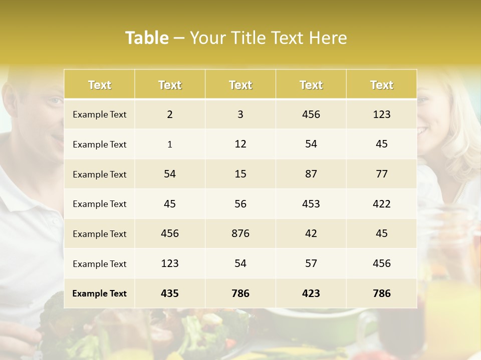 Year Wife Christmas PowerPoint Template
