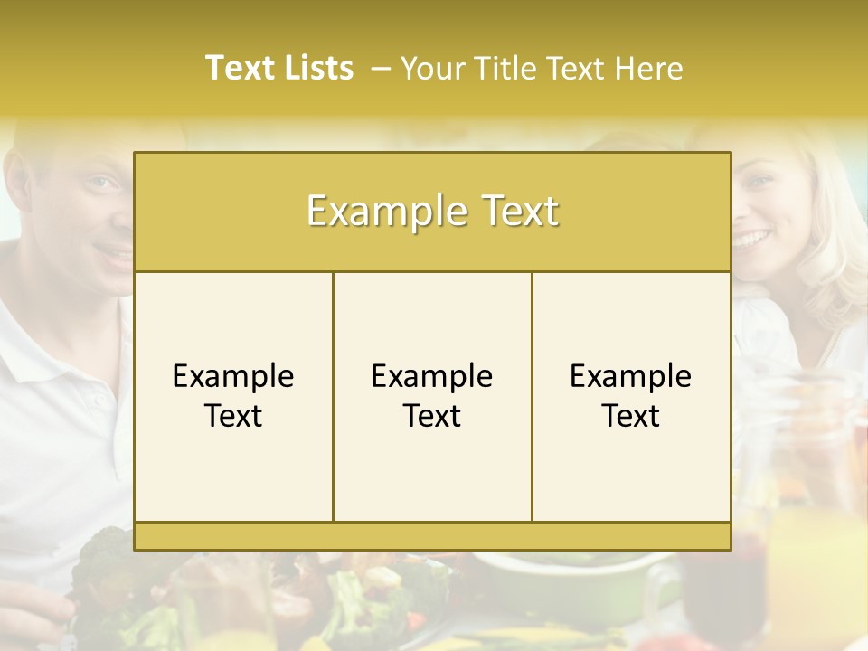 Year Wife Christmas PowerPoint Template