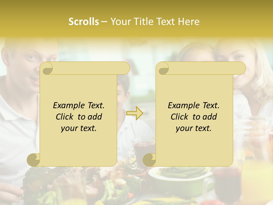 Year Wife Christmas PowerPoint Template