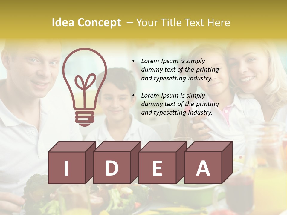 Year Wife Christmas PowerPoint Template