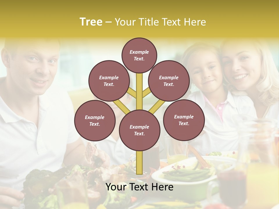 Year Wife Christmas PowerPoint Template