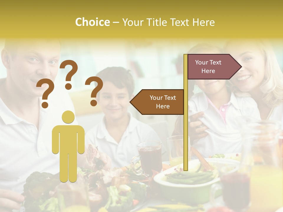 Year Wife Christmas PowerPoint Template