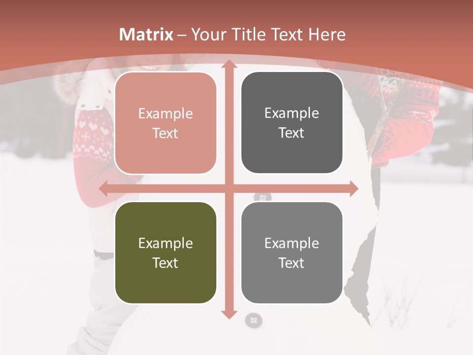 Childhood Christmas Lovely PowerPoint Template