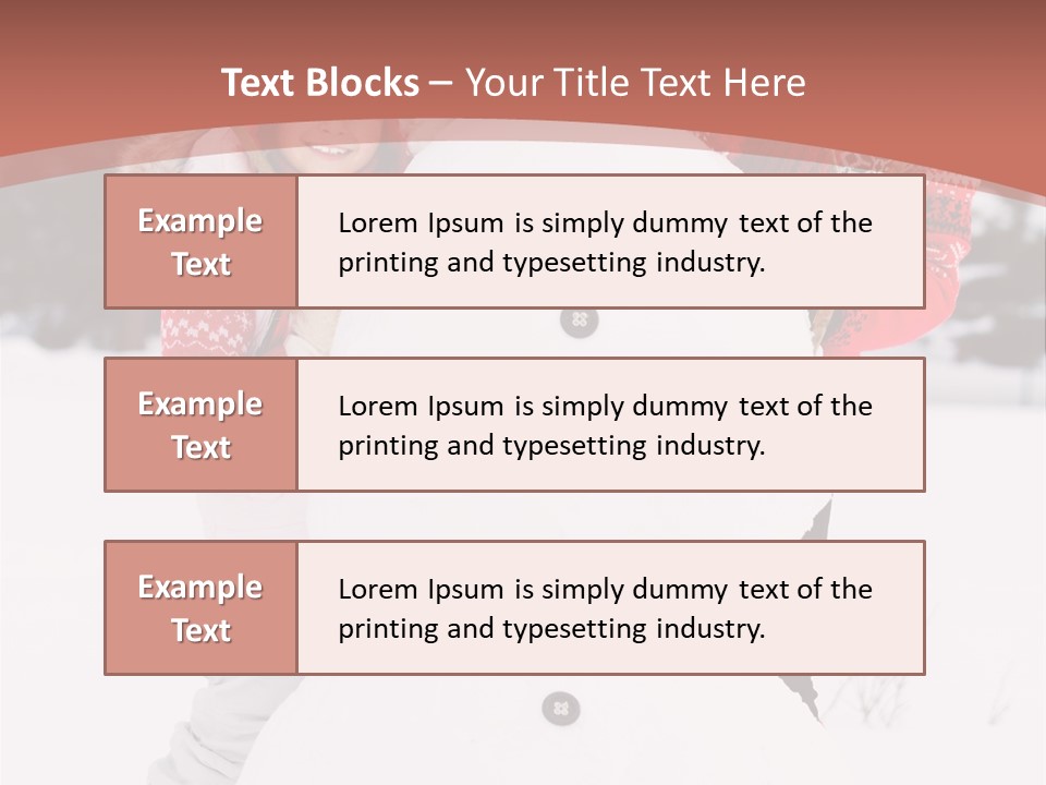 Childhood Christmas Lovely PowerPoint Template