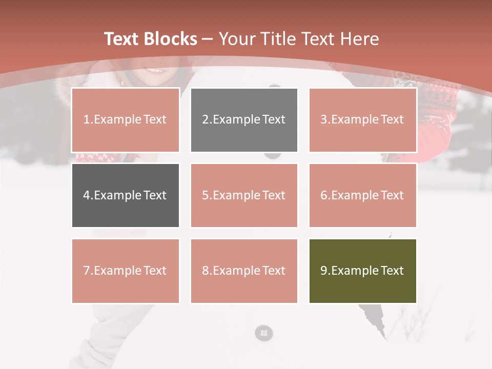 Childhood Christmas Lovely PowerPoint Template