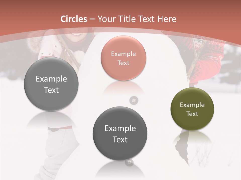 Childhood Christmas Lovely PowerPoint Template