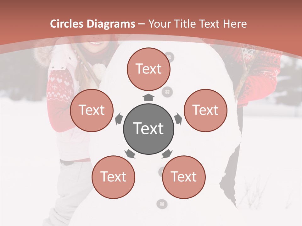 Childhood Christmas Lovely PowerPoint Template