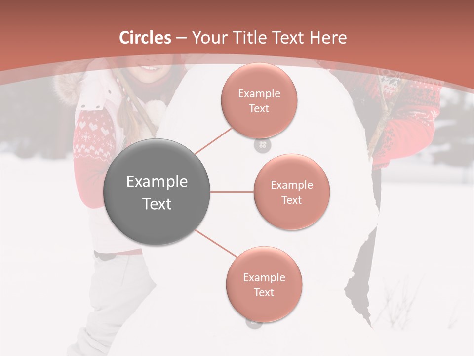 Childhood Christmas Lovely PowerPoint Template