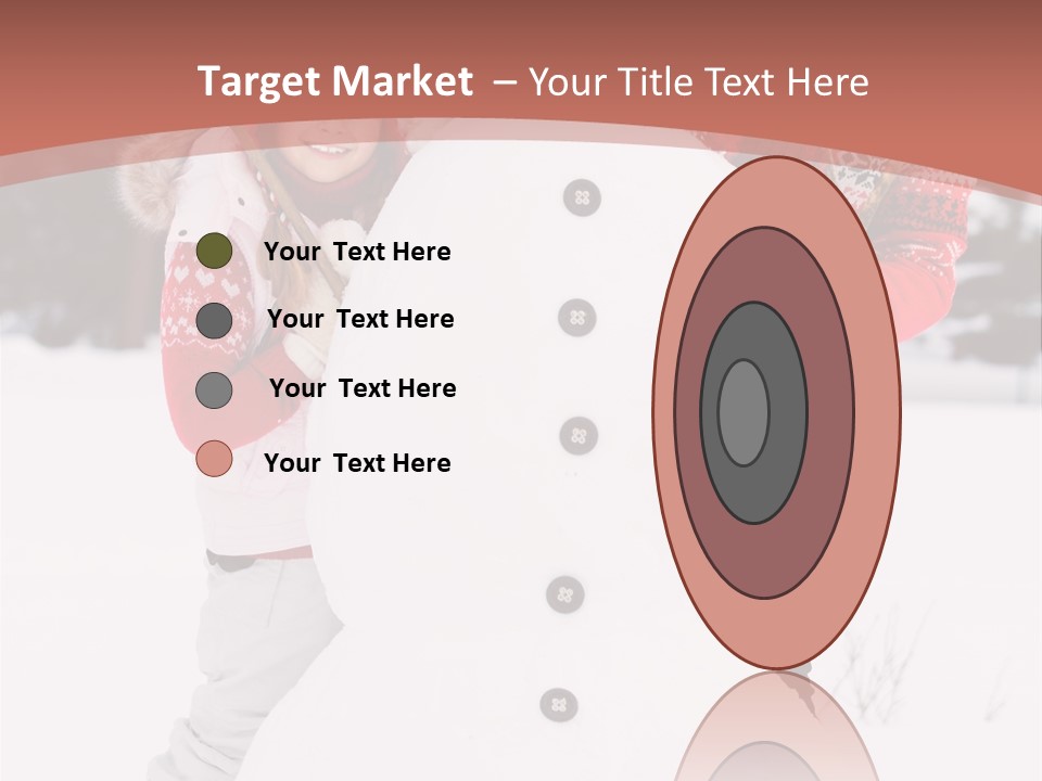 Childhood Christmas Lovely PowerPoint Template