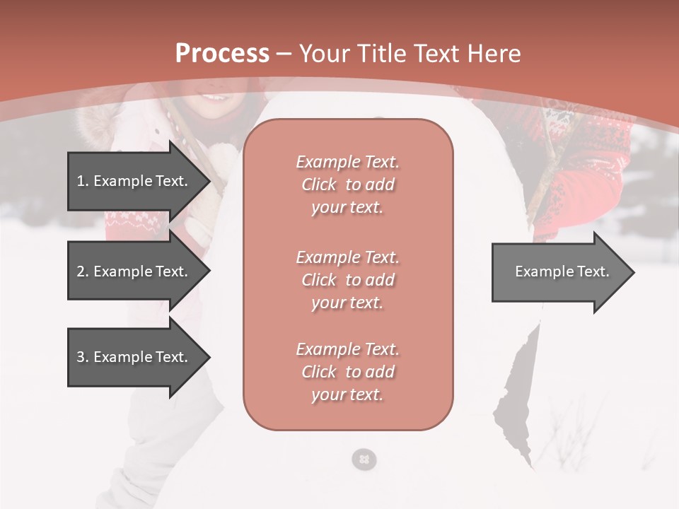 Childhood Christmas Lovely PowerPoint Template