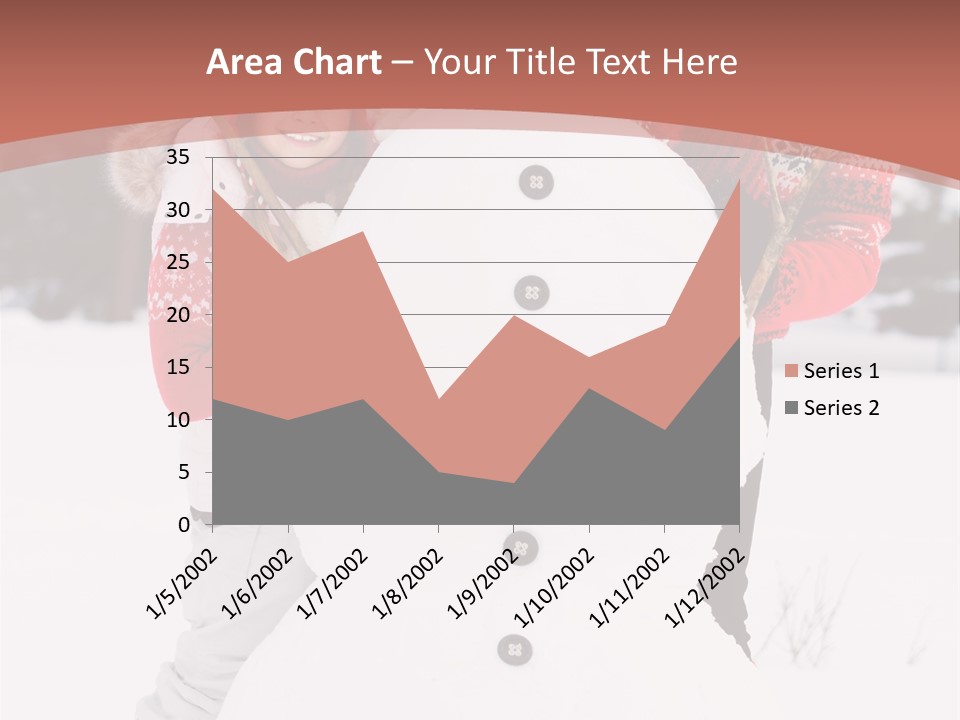 Childhood Christmas Lovely PowerPoint Template