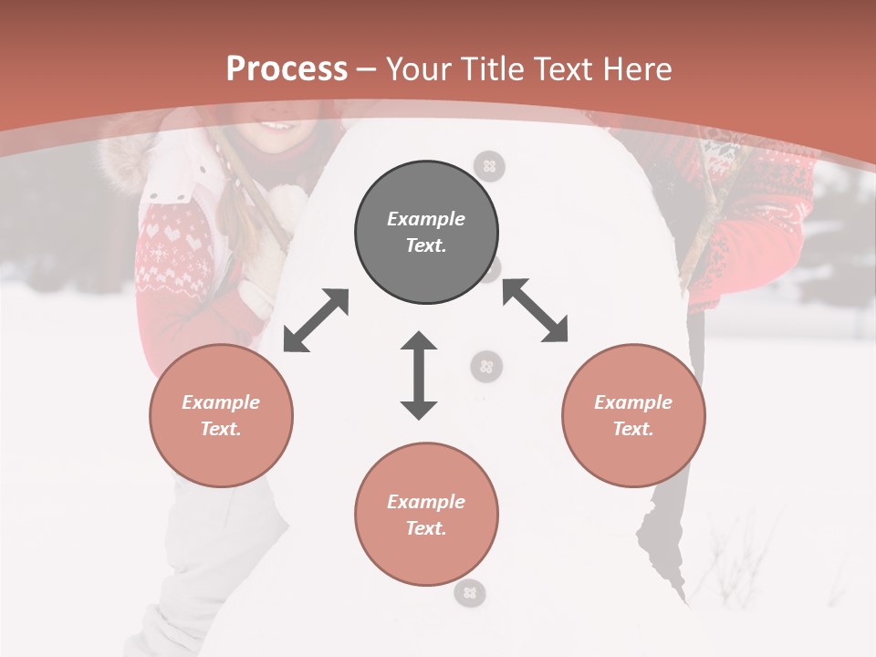 Childhood Christmas Lovely PowerPoint Template