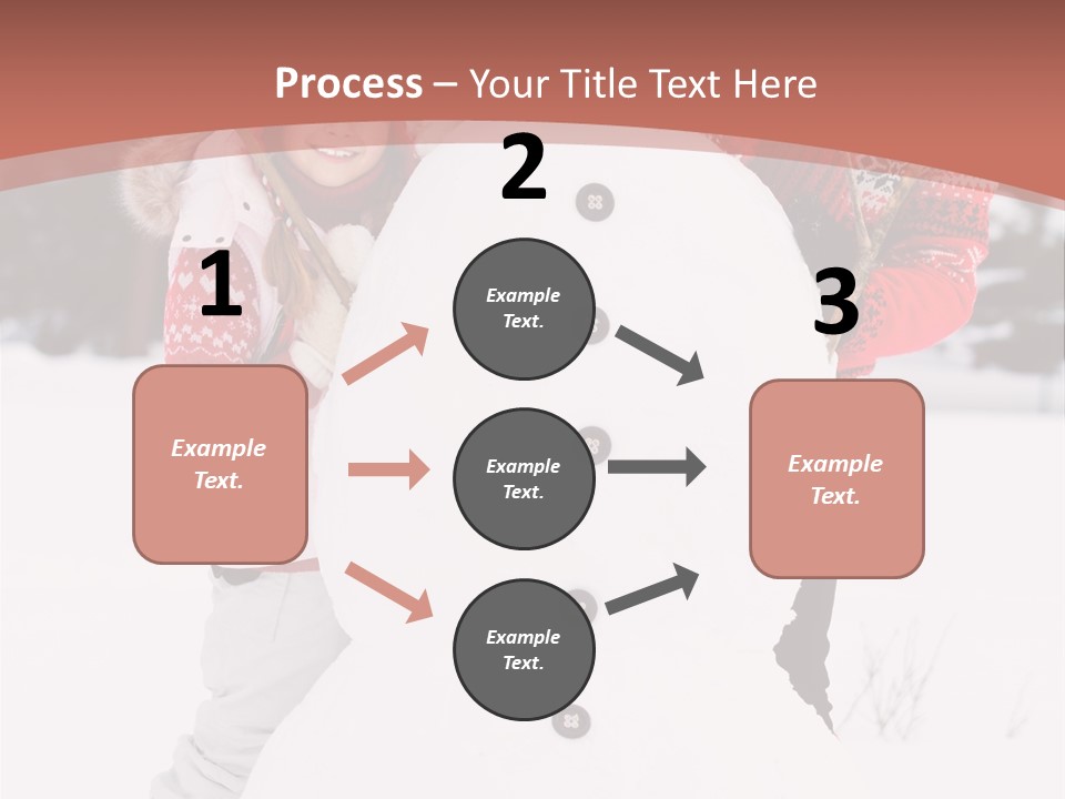 Childhood Christmas Lovely PowerPoint Template