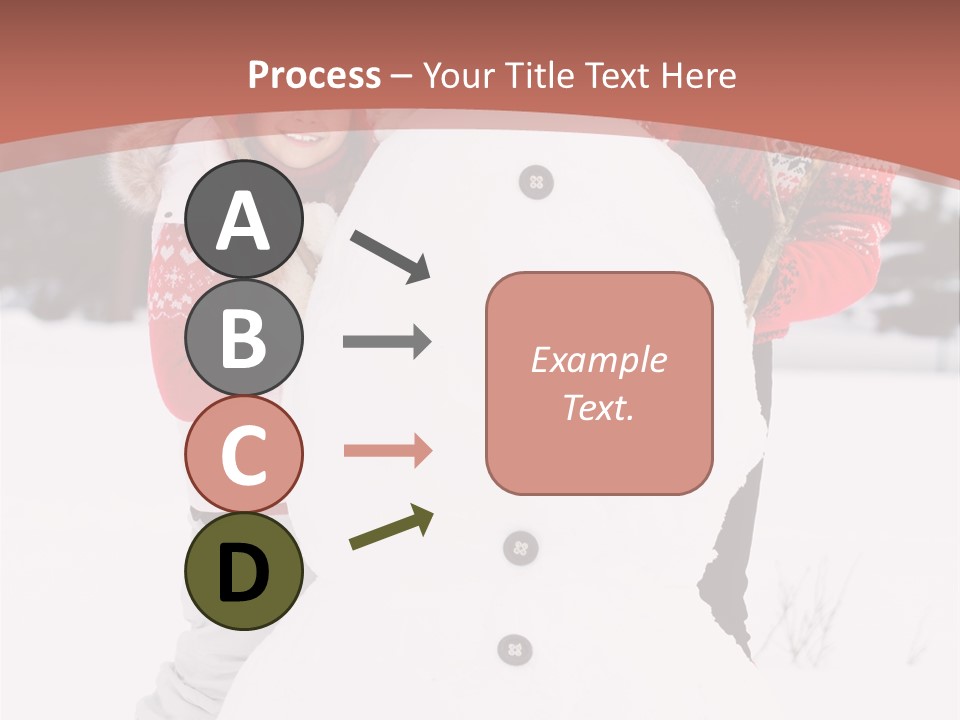 Childhood Christmas Lovely PowerPoint Template