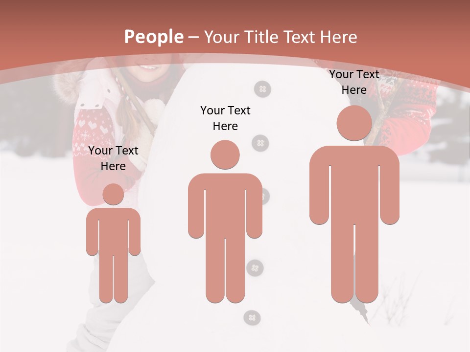 Childhood Christmas Lovely PowerPoint Template