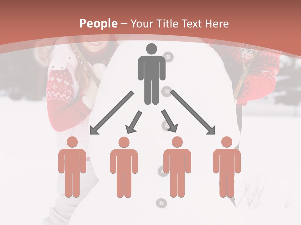 Childhood Christmas Lovely PowerPoint Template