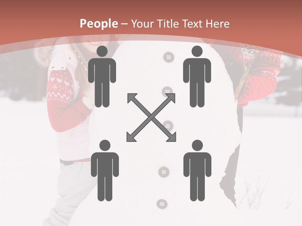 Childhood Christmas Lovely PowerPoint Template