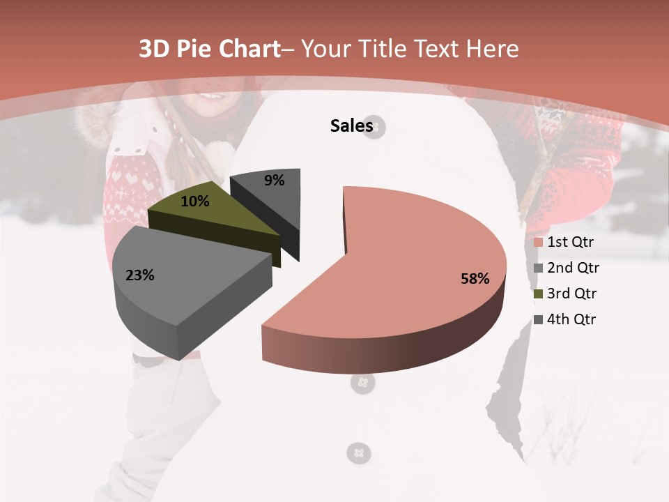 Childhood Christmas Lovely PowerPoint Template