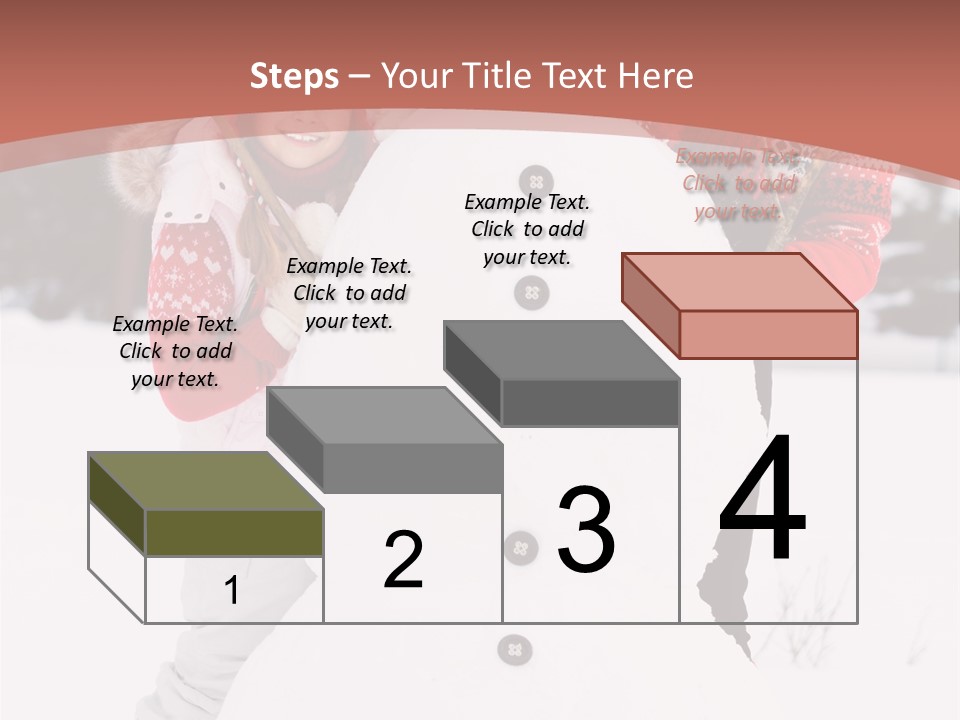Childhood Christmas Lovely PowerPoint Template