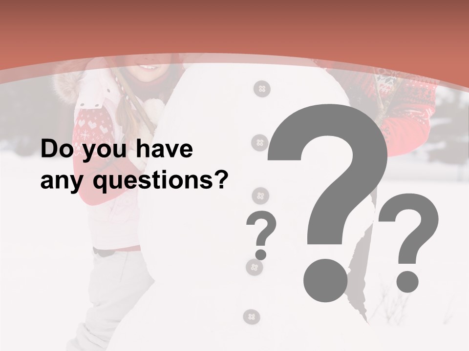 Childhood Christmas Lovely PowerPoint Template