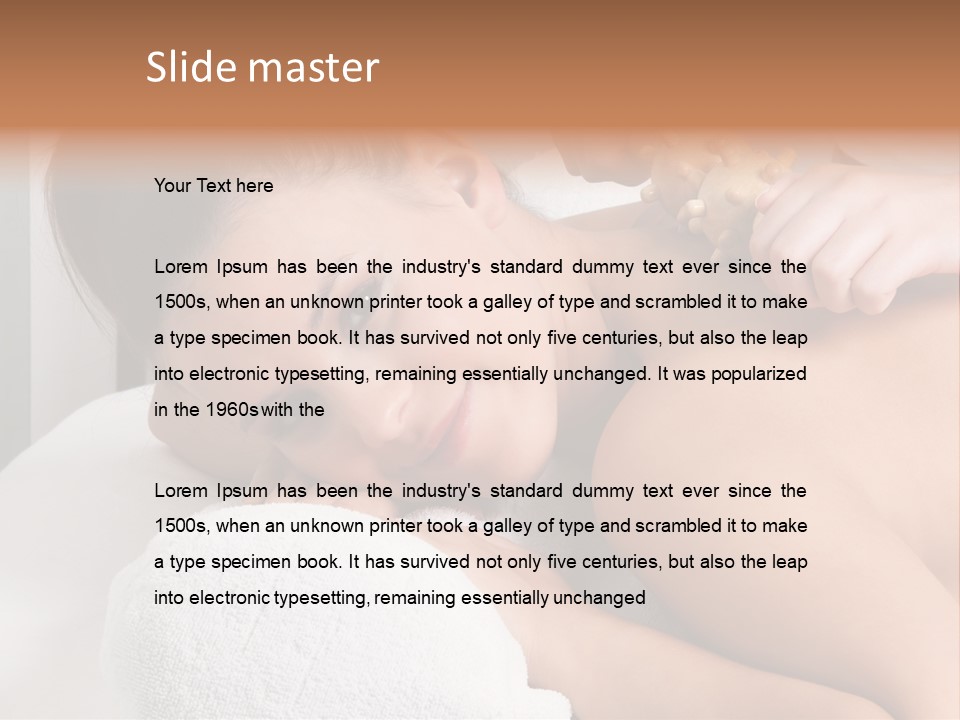 Female Treatment Health PowerPoint Template