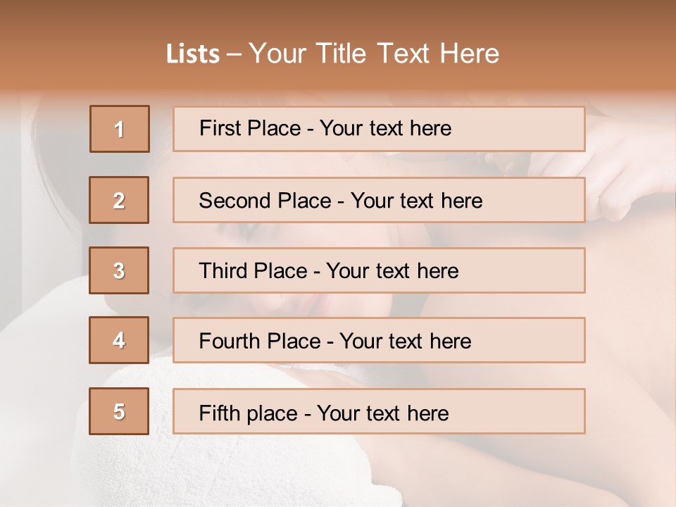 Female Treatment Health PowerPoint Template