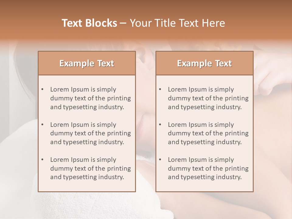 Female Treatment Health PowerPoint Template