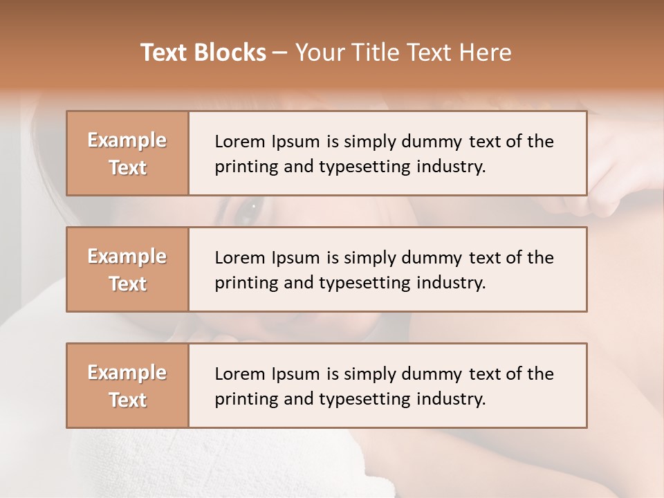 Female Treatment Health PowerPoint Template