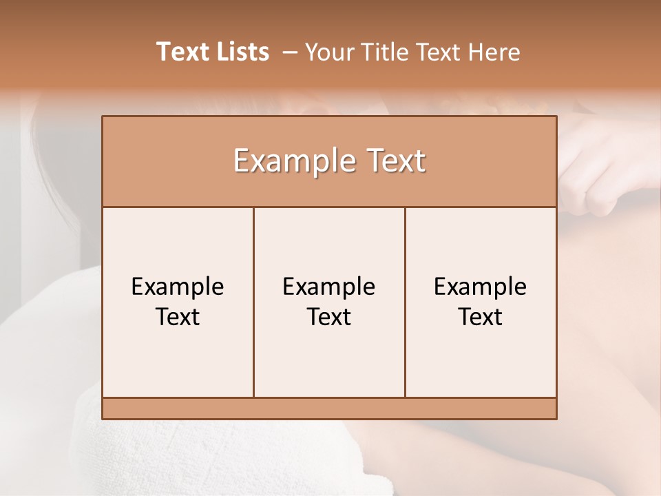 Female Treatment Health PowerPoint Template