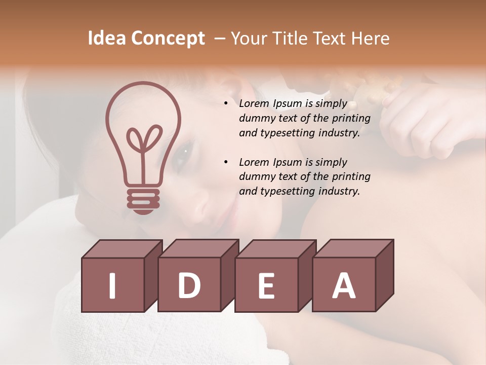 Female Treatment Health PowerPoint Template