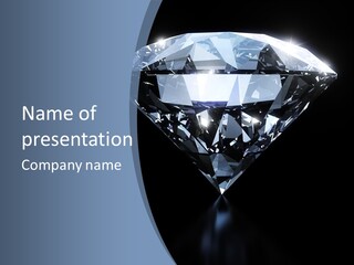 Image Glass Shape PowerPoint Template