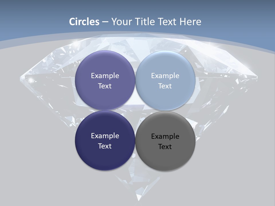 Image Glass Shape PowerPoint Template