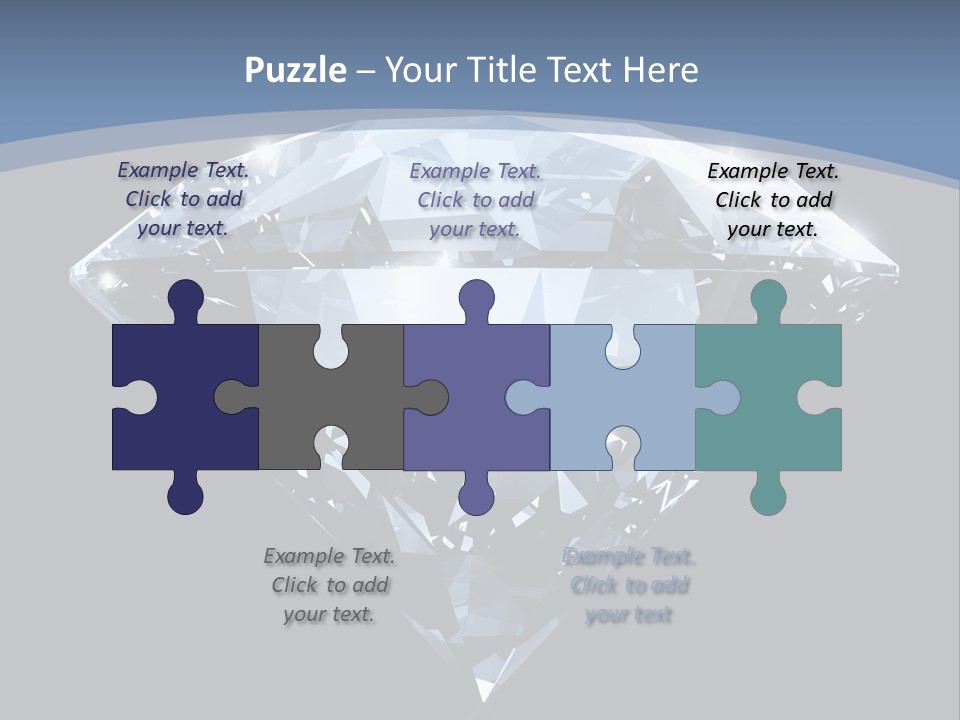 Image Glass Shape PowerPoint Template