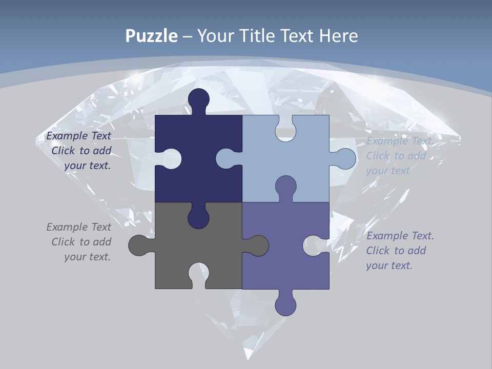 Image Glass Shape PowerPoint Template