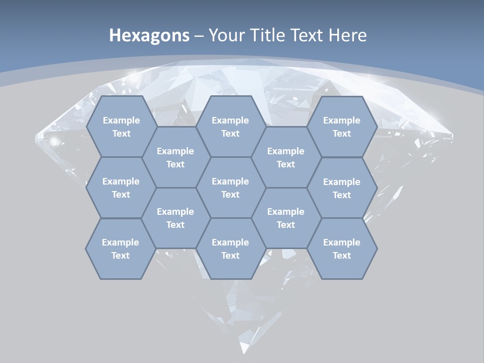 Image Glass Shape PowerPoint Template