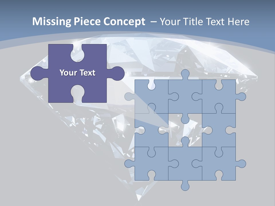 Image Glass Shape PowerPoint Template