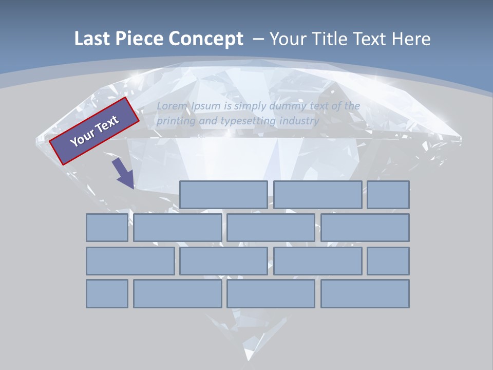 Image Glass Shape PowerPoint Template