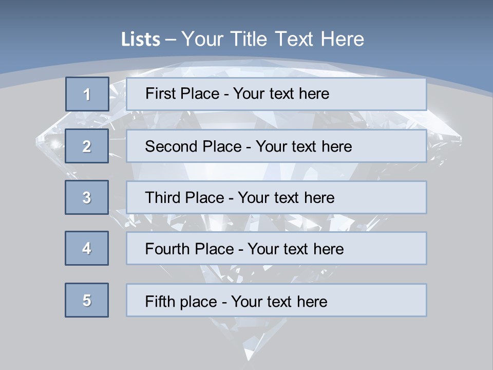 Image Glass Shape PowerPoint Template