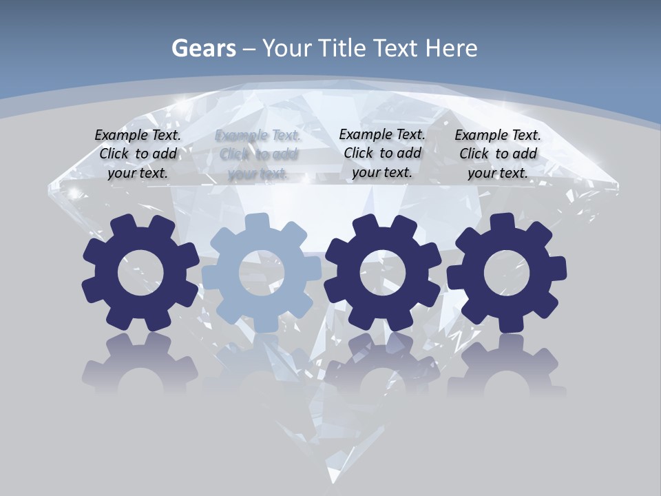 Image Glass Shape PowerPoint Template