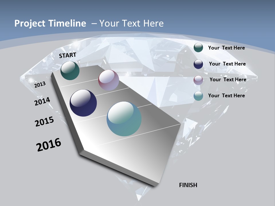 Image Glass Shape PowerPoint Template