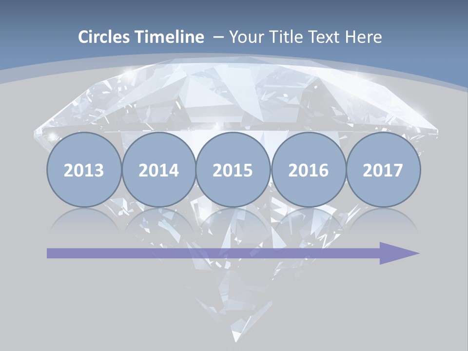 Image Glass Shape PowerPoint Template