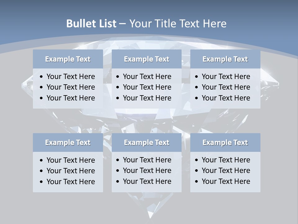 Image Glass Shape PowerPoint Template