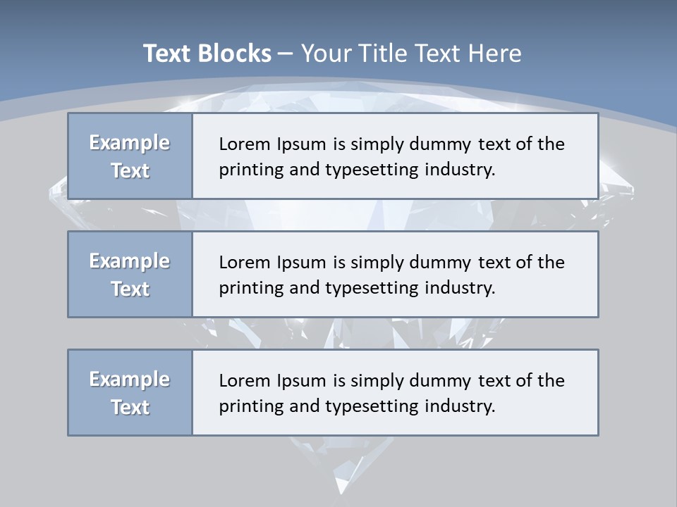 Image Glass Shape PowerPoint Template